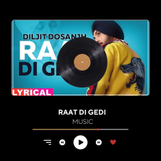 Diljit Dosanjh _ Raat Di Gedi (Full Video) Neeru Bajwa _ Jatinder Shah _ Latest Punjabi Songs 2018 ( 256kbps cbr )